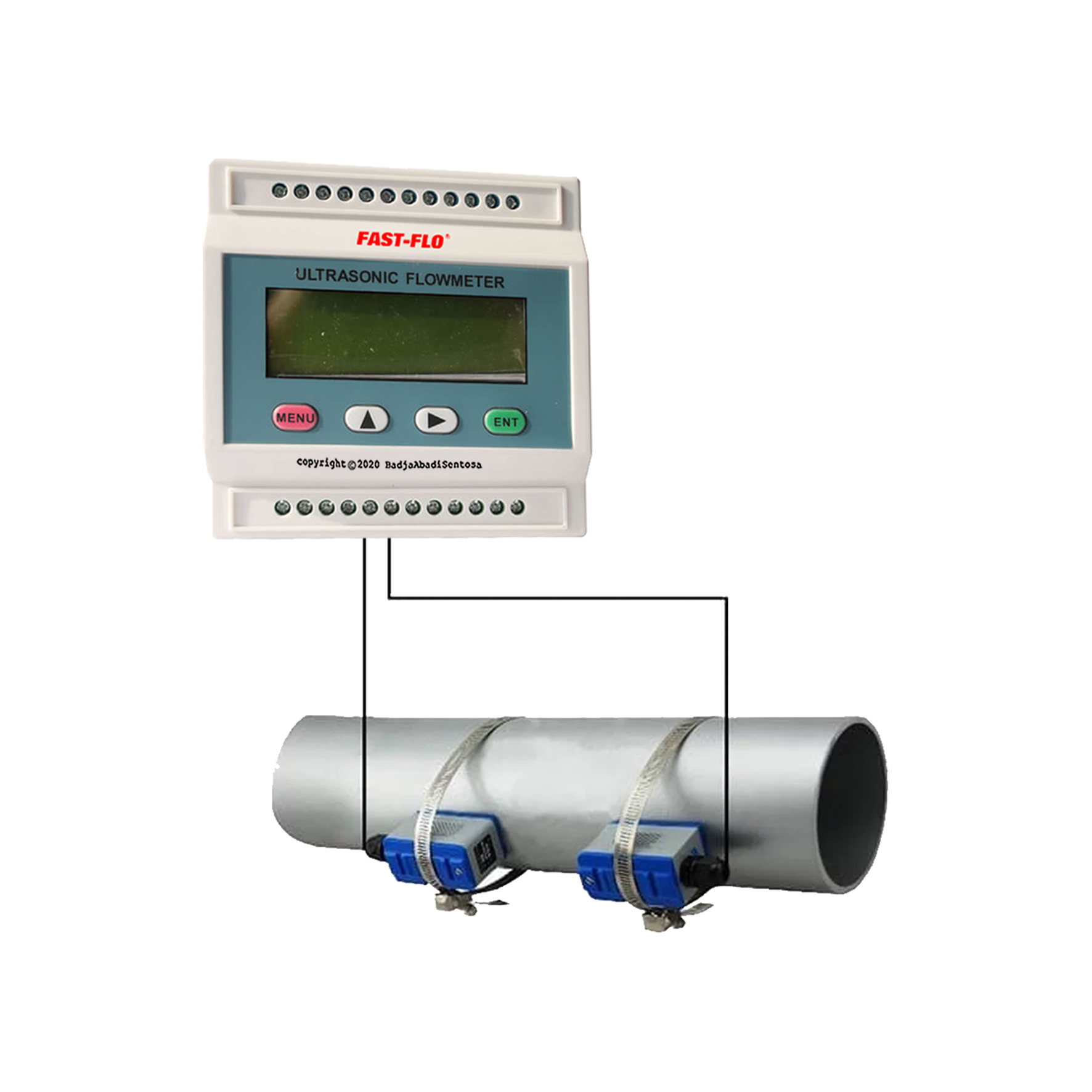 Fast Flo - Flow Meter - Meteran Air Ultrasonic